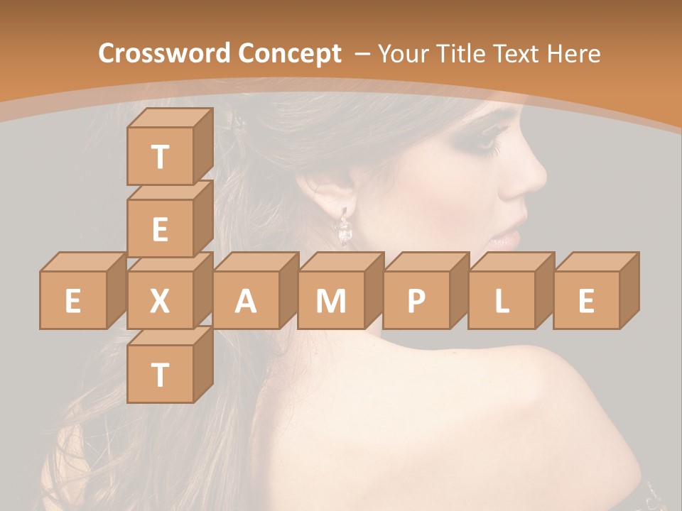 Hair Face Health PowerPoint Template