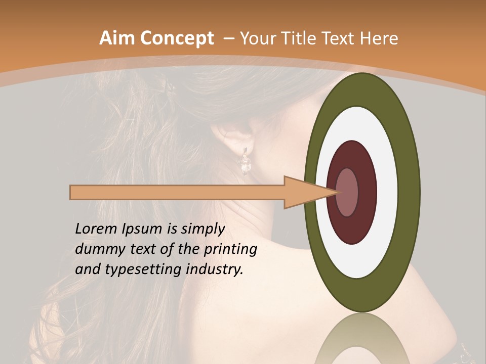 Hair Face Health PowerPoint Template