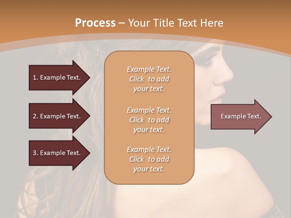 Hair Face Health PowerPoint Template