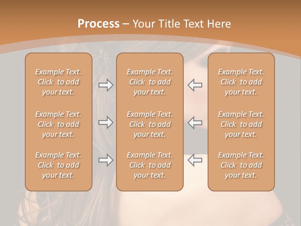 Hair Face Health PowerPoint Template