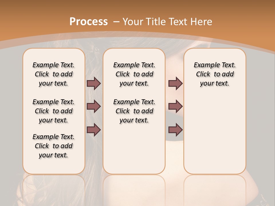Hair Face Health PowerPoint Template