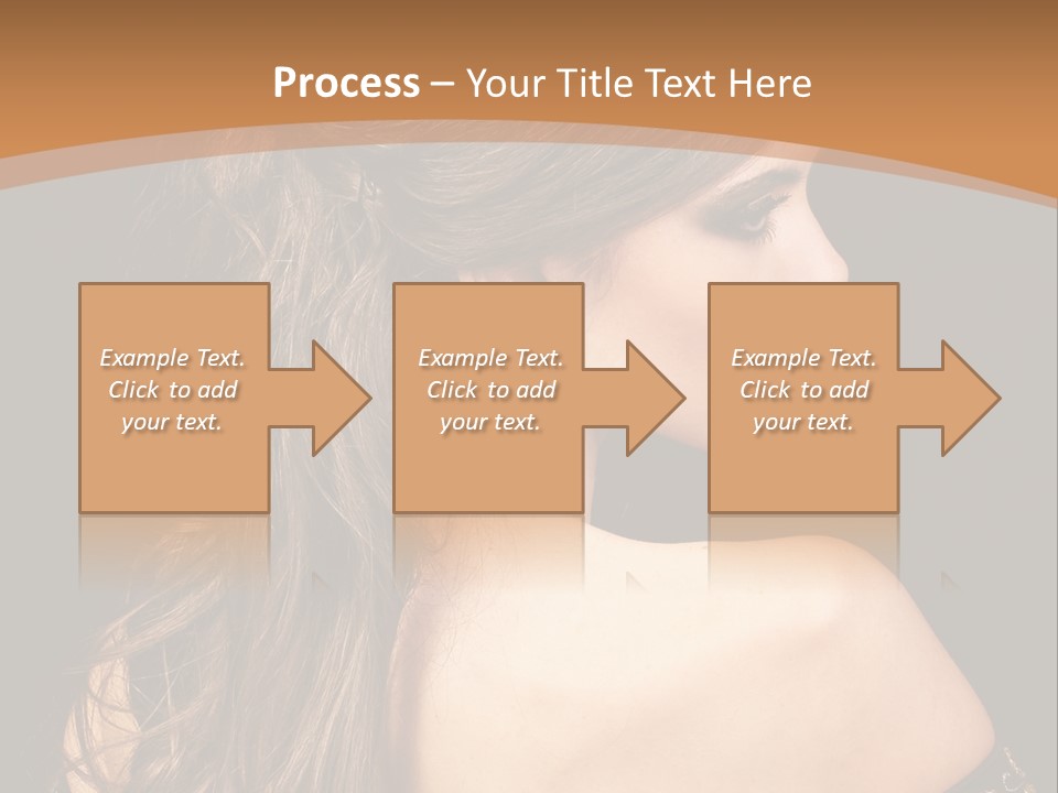 Hair Face Health PowerPoint Template