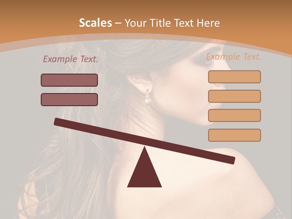 Hair Face Health PowerPoint Template