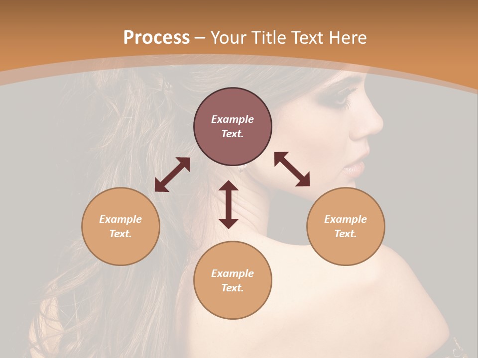 Hair Face Health PowerPoint Template