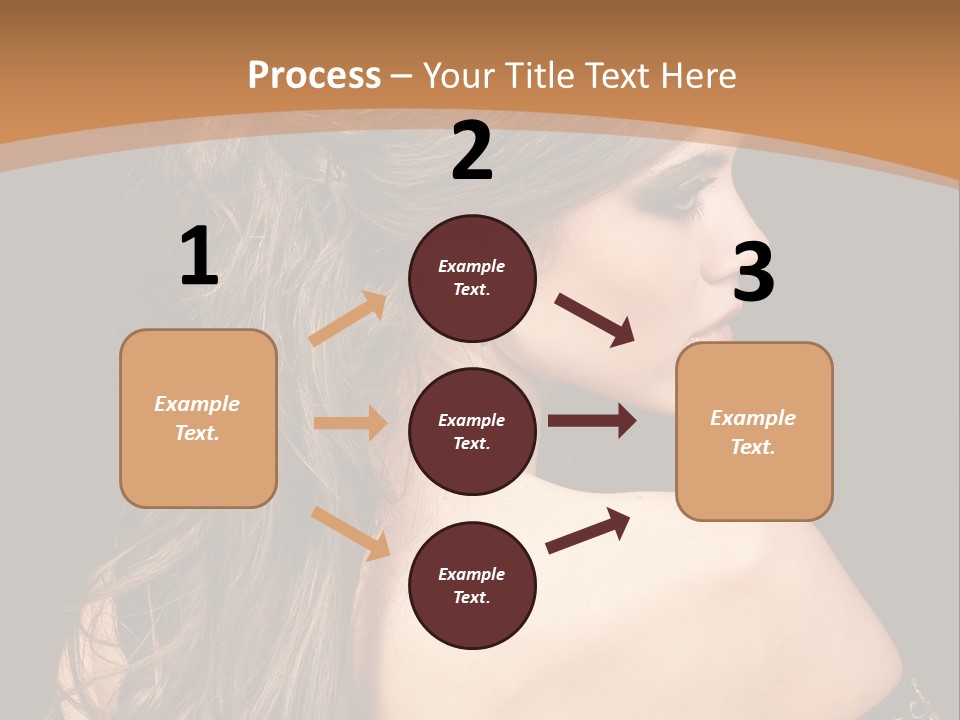Hair Face Health PowerPoint Template