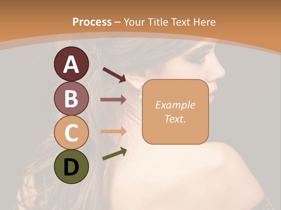 Hair Face Health PowerPoint Template