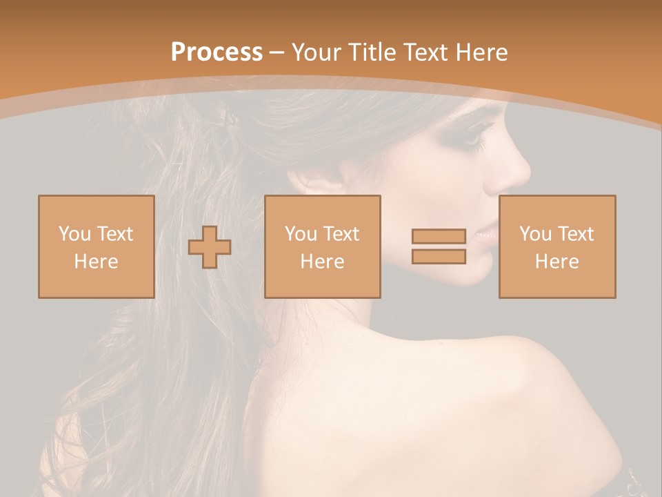 Hair Face Health PowerPoint Template