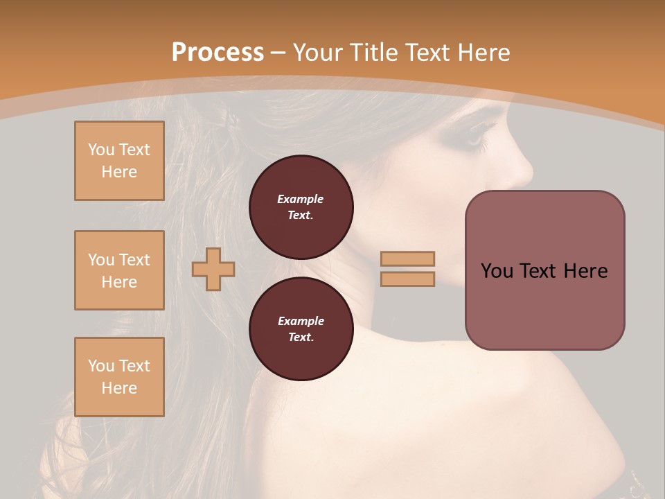 Hair Face Health PowerPoint Template