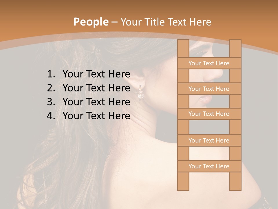 Hair Face Health PowerPoint Template