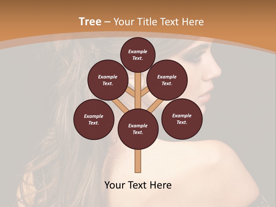 Hair Face Health PowerPoint Template