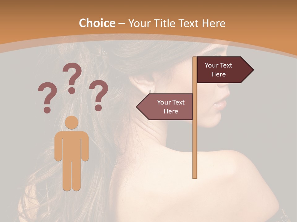 Hair Face Health PowerPoint Template