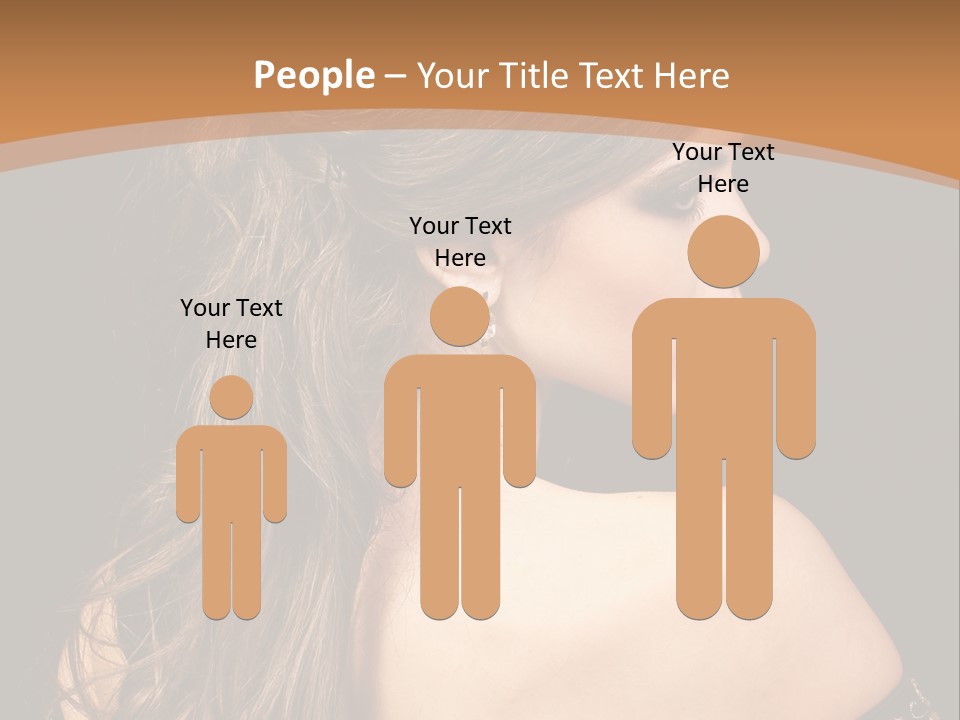 Hair Face Health PowerPoint Template