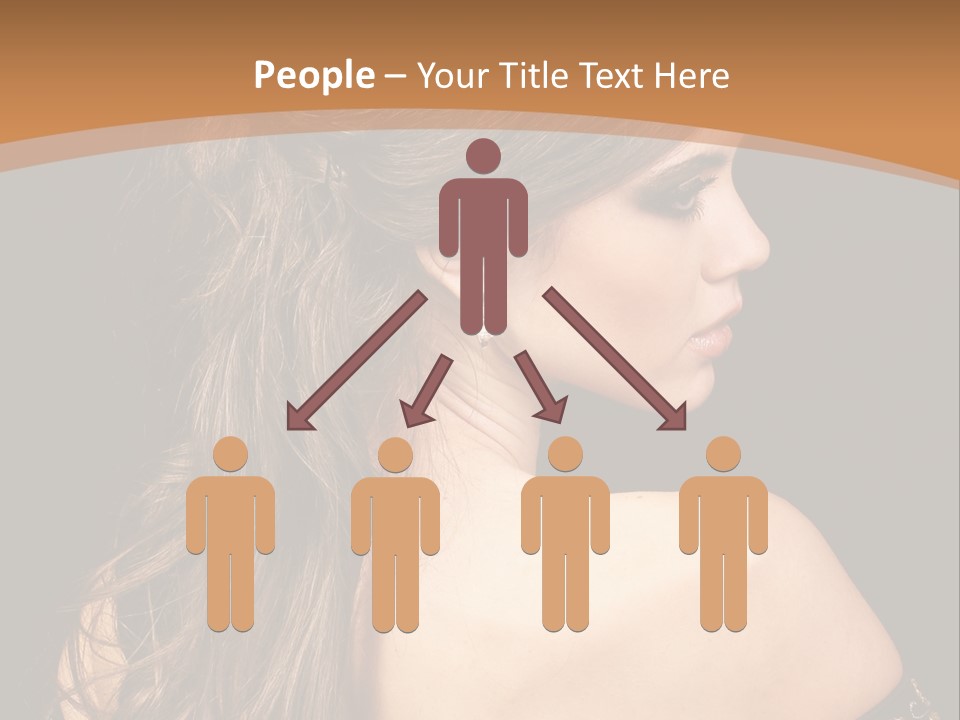 Hair Face Health PowerPoint Template