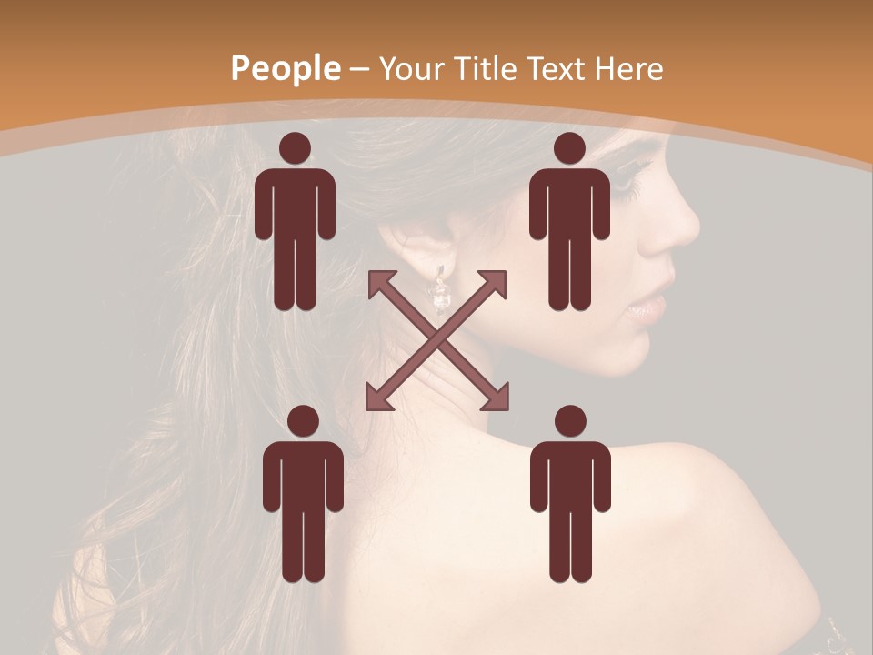 Hair Face Health PowerPoint Template