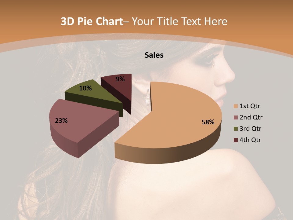 Hair Face Health PowerPoint Template