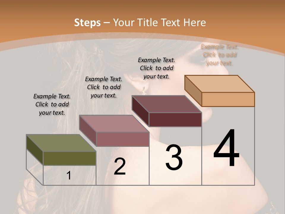 Hair Face Health PowerPoint Template