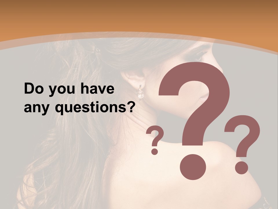 Hair Face Health PowerPoint Template