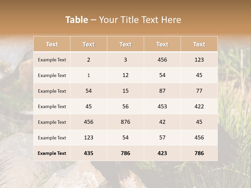 Aloft Long Soaring PowerPoint Template