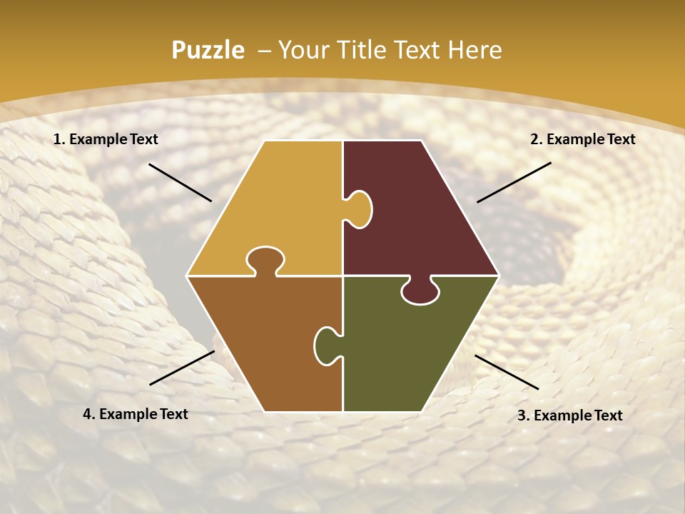 Garden Jungle Animal PowerPoint Template