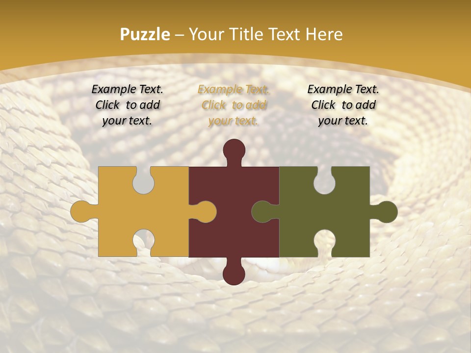 Garden Jungle Animal PowerPoint Template