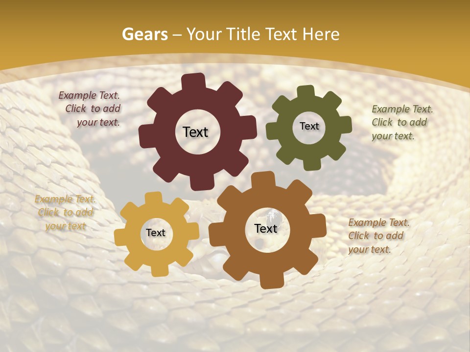 Garden Jungle Animal PowerPoint Template