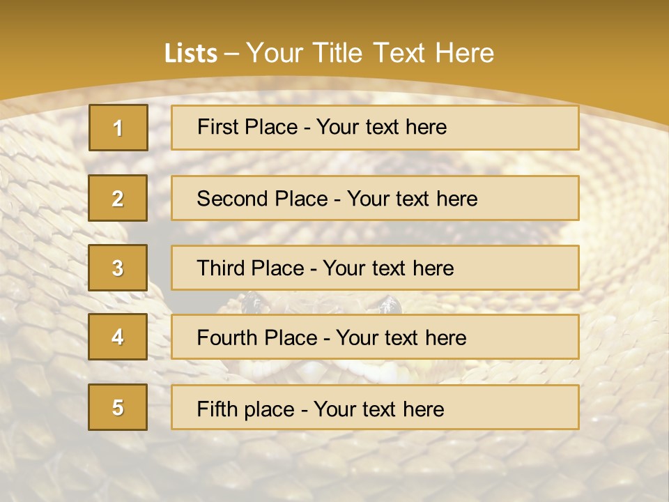 Garden Jungle Animal PowerPoint Template