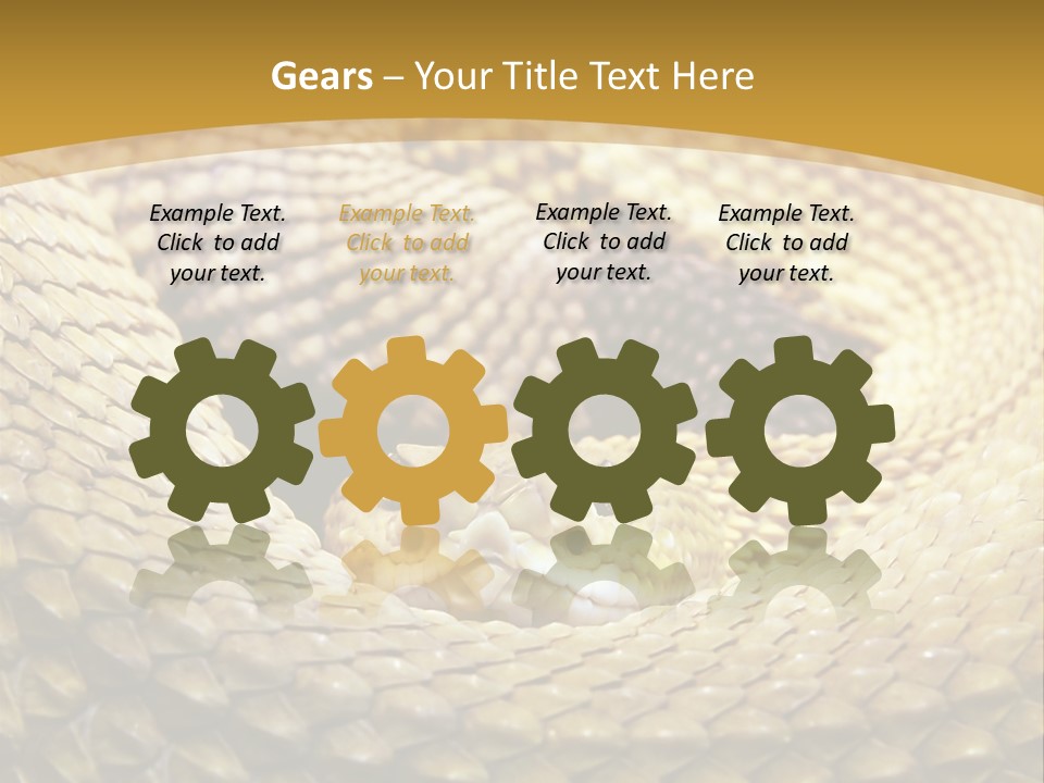 Garden Jungle Animal PowerPoint Template