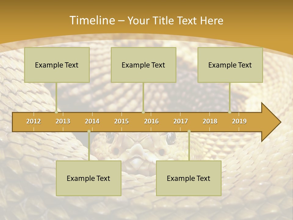 Garden Jungle Animal PowerPoint Template