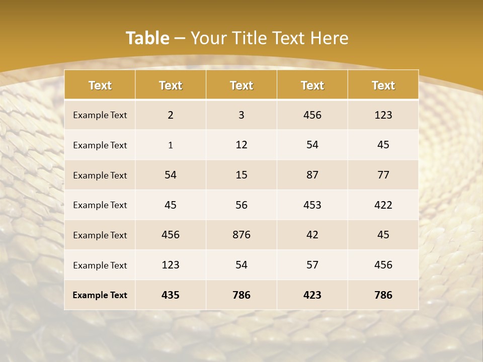 Garden Jungle Animal PowerPoint Template