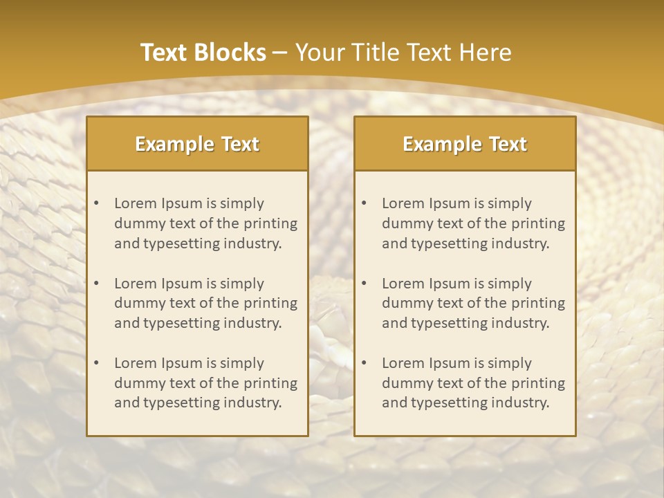 Garden Jungle Animal PowerPoint Template