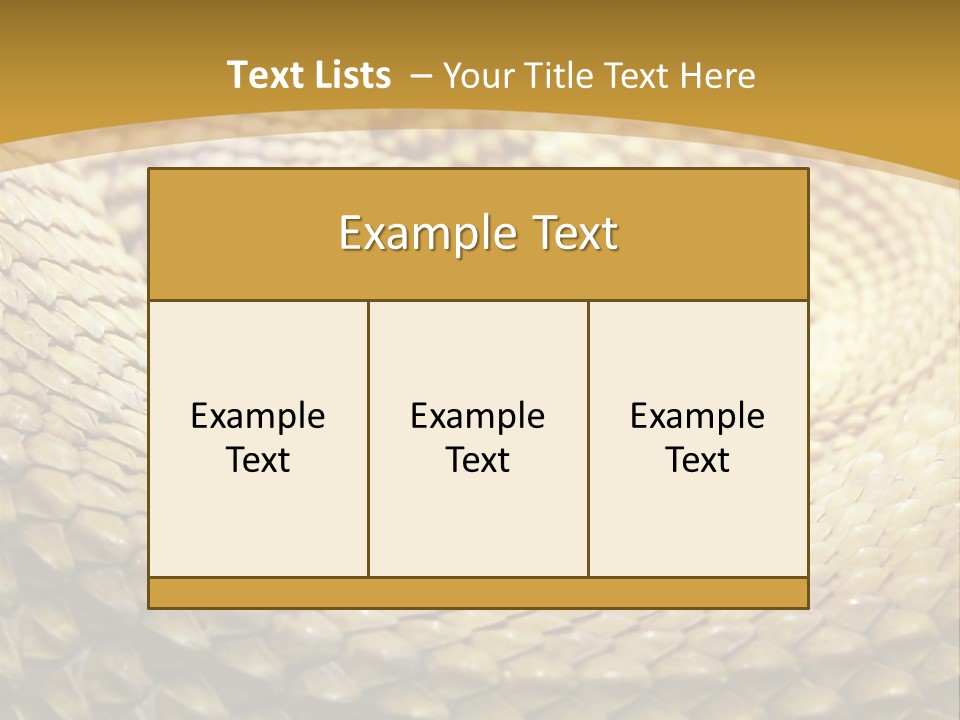 Garden Jungle Animal PowerPoint Template