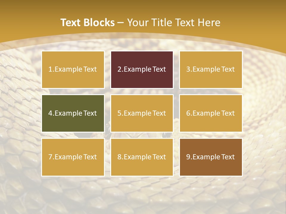 Garden Jungle Animal PowerPoint Template