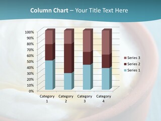 White Meal Dessert PowerPoint Template