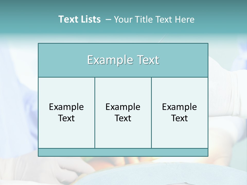 Healthcare Laminectomy Hospital PowerPoint Template