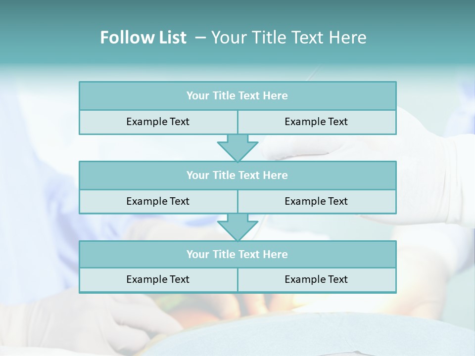 Healthcare Laminectomy Hospital PowerPoint Template