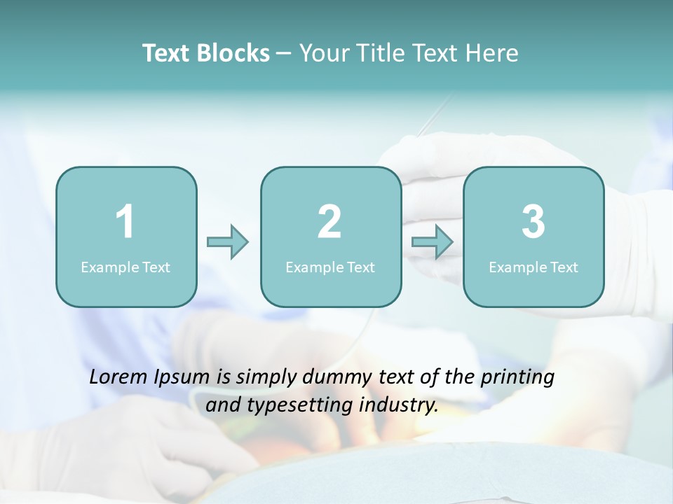 Healthcare Laminectomy Hospital PowerPoint Template