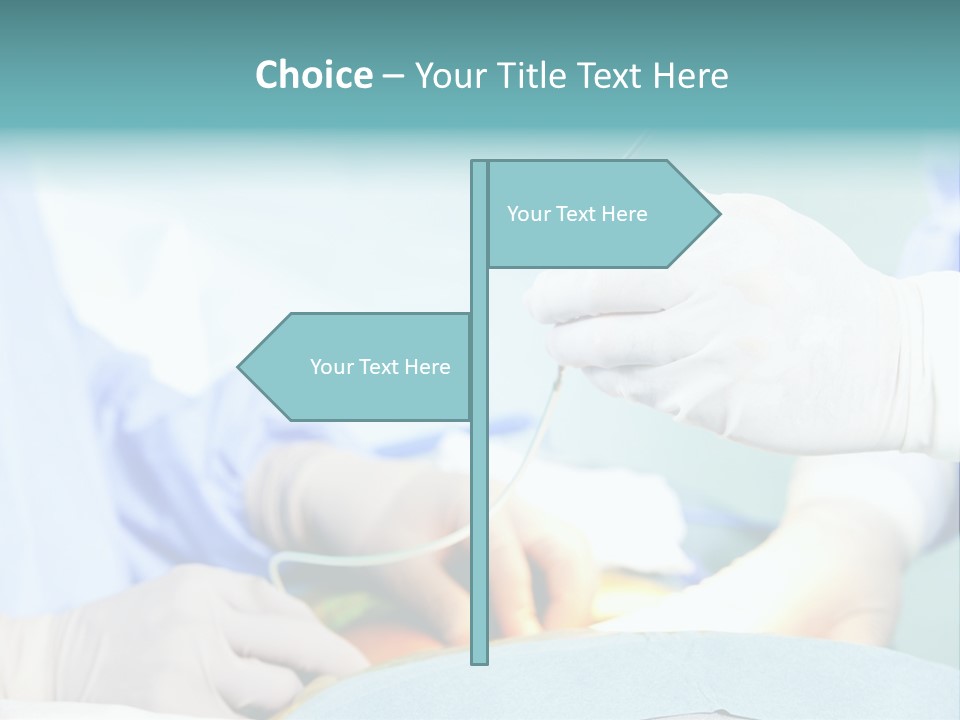 Healthcare Laminectomy Hospital PowerPoint Template