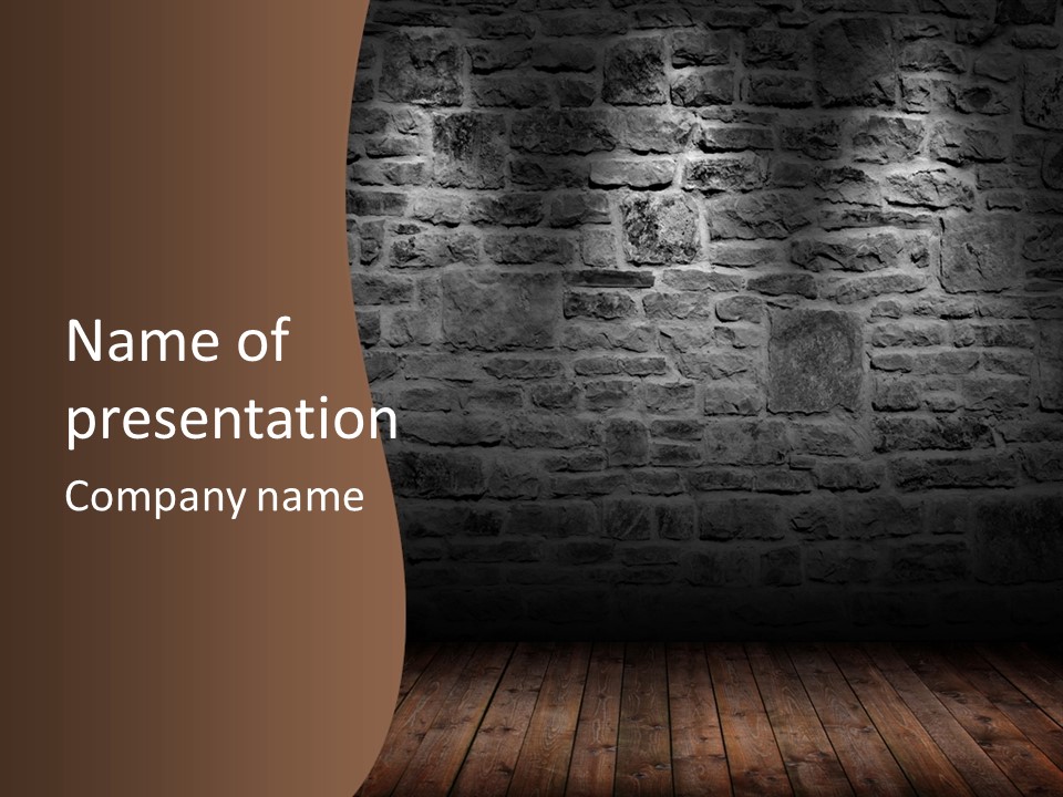 Country Historical Concrete PowerPoint Template