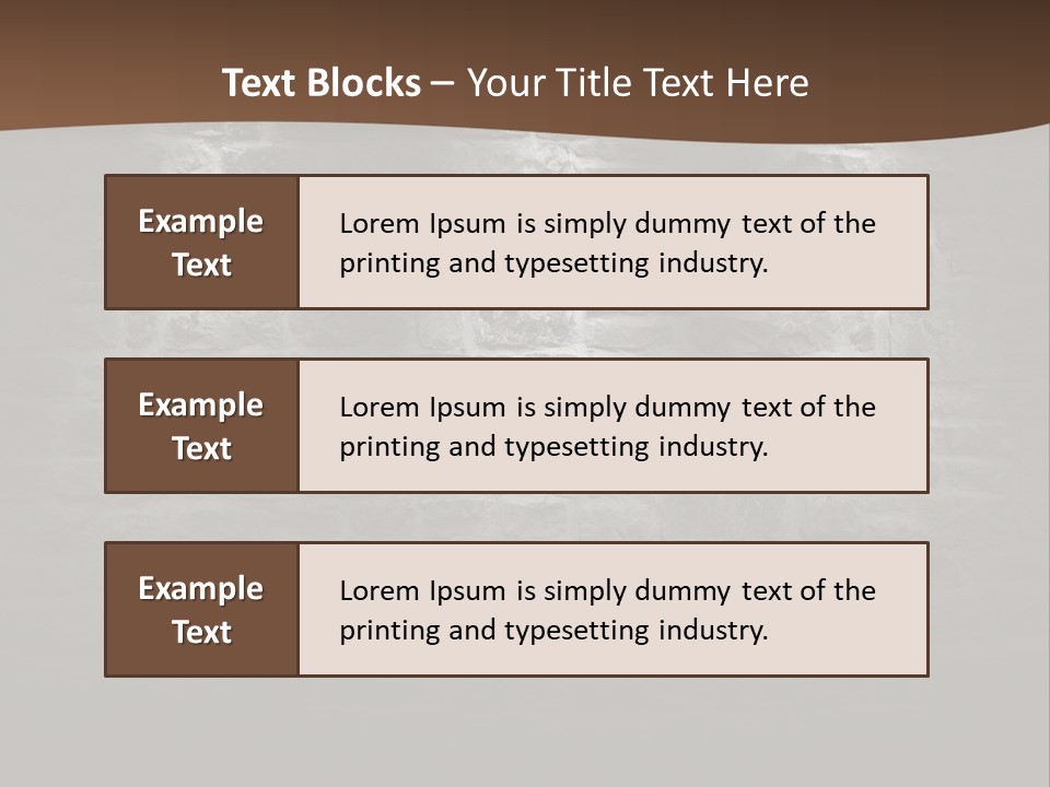 Country Historical Concrete PowerPoint Template