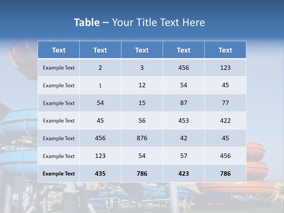 Park Joy Recreational PowerPoint Template