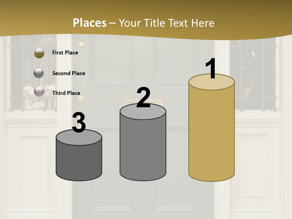 Structure Exterior Facade PowerPoint Template