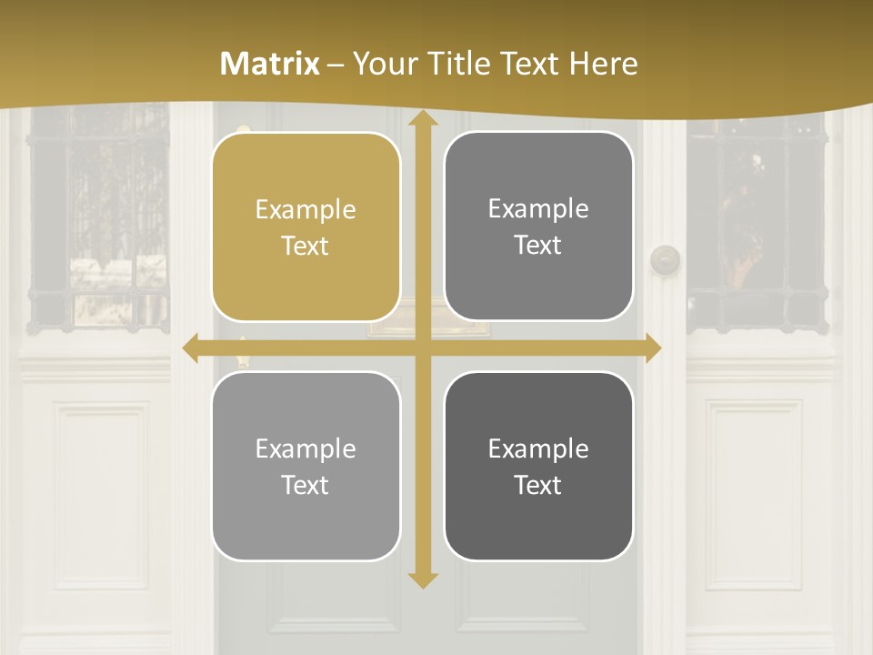 Structure Exterior Facade PowerPoint Template