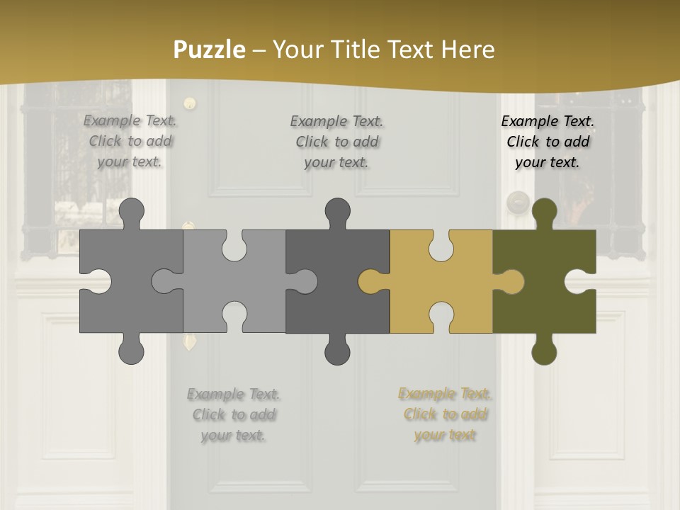 Structure Exterior Facade PowerPoint Template