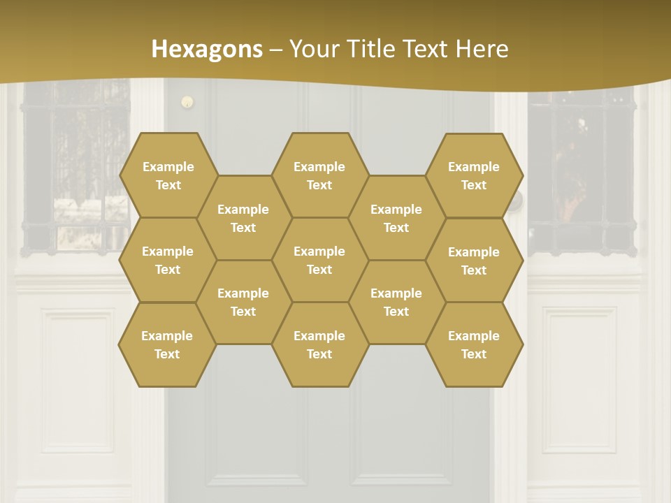 Structure Exterior Facade PowerPoint Template