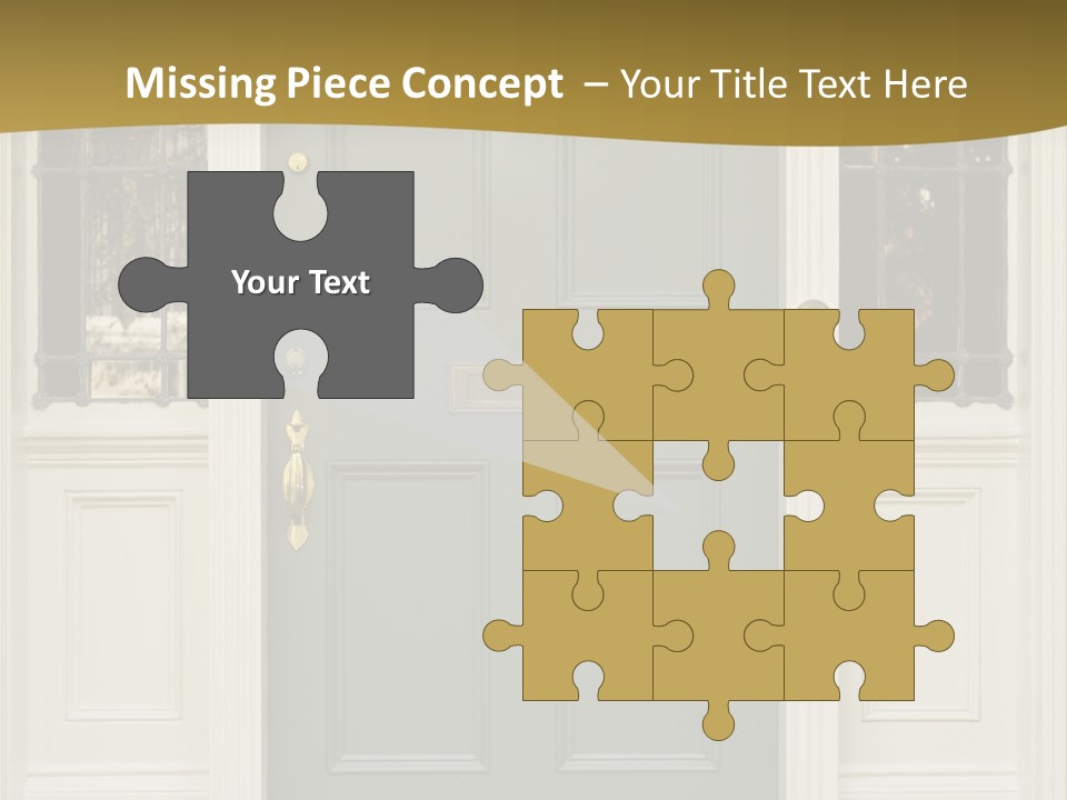 Structure Exterior Facade PowerPoint Template