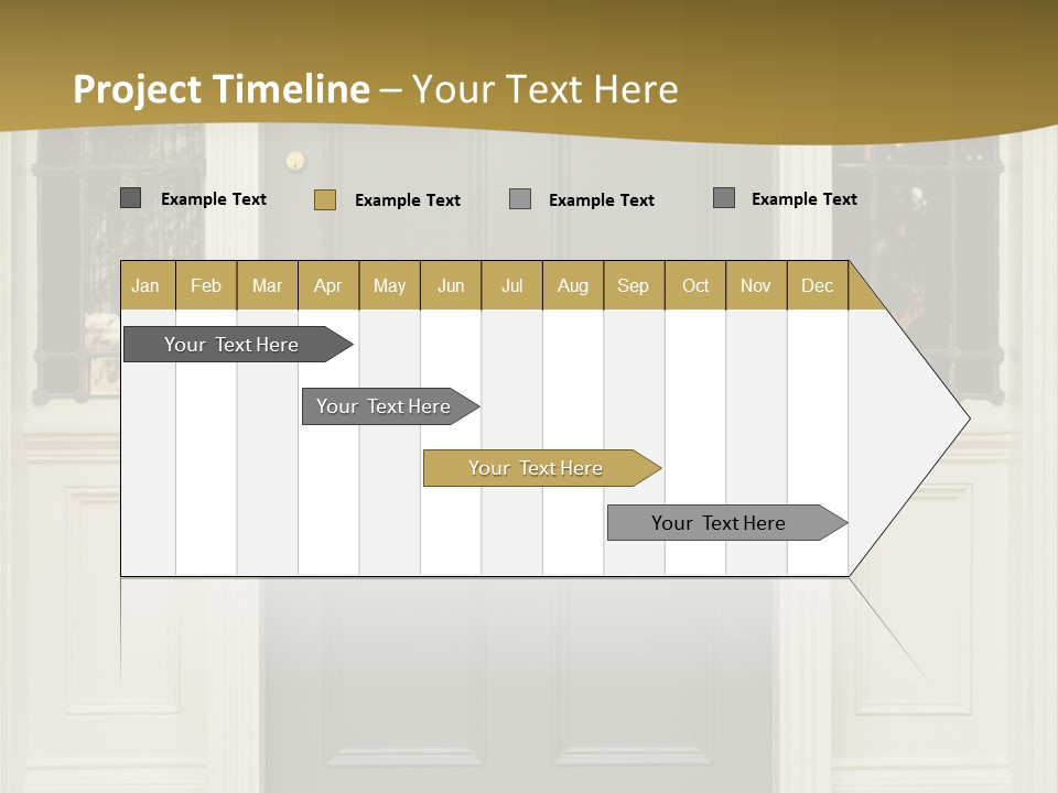 Structure Exterior Facade PowerPoint Template