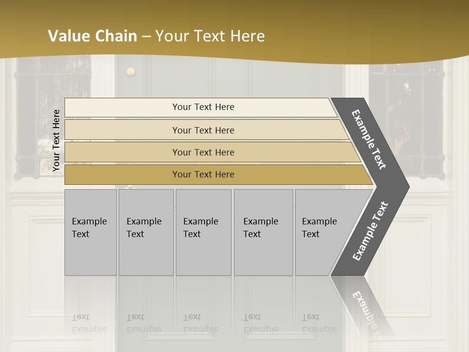 Structure Exterior Facade PowerPoint Template
