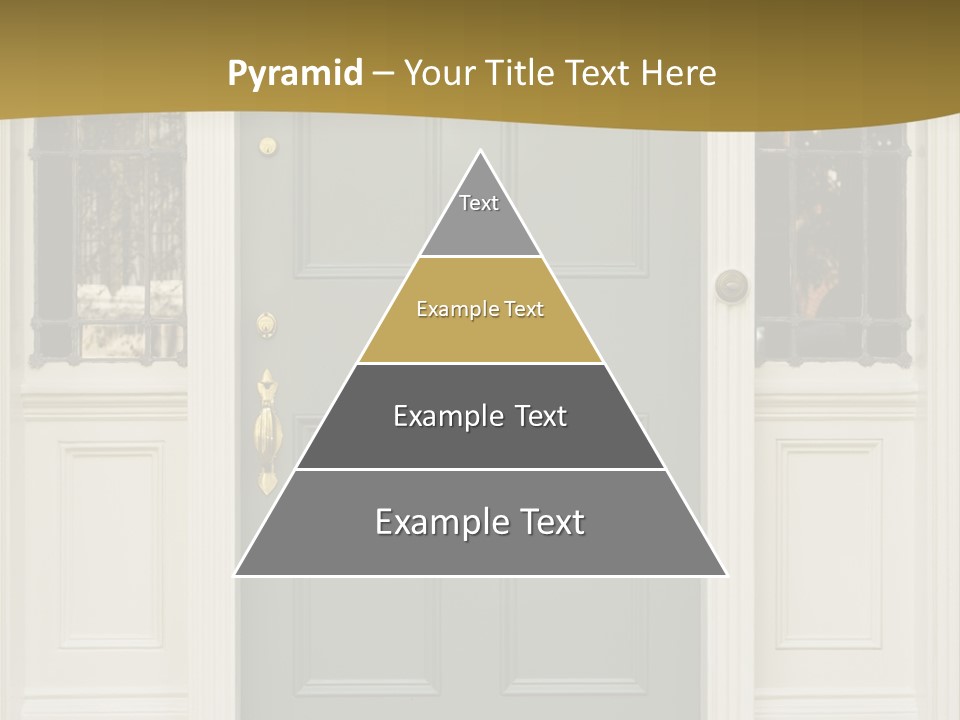 Structure Exterior Facade PowerPoint Template