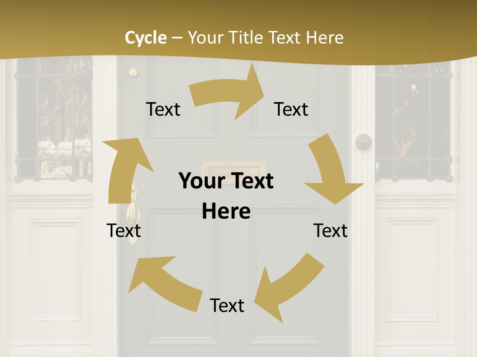Structure Exterior Facade PowerPoint Template