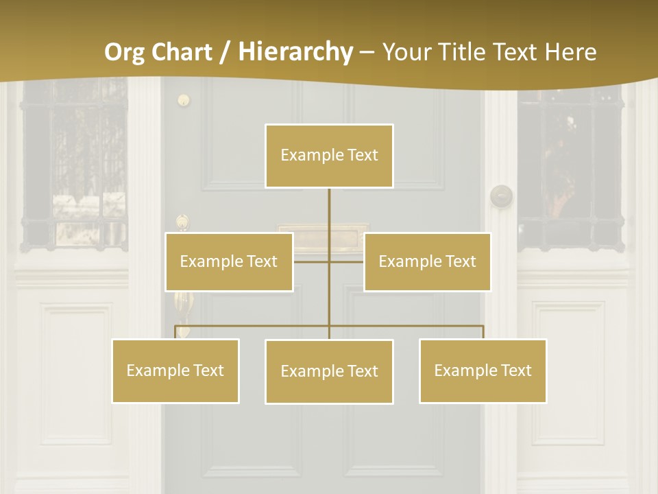 Structure Exterior Facade PowerPoint Template